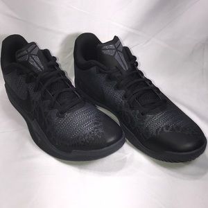 NIKE KOBE MAMBA RAGE Black/Black/Dark Grey Sz 10